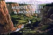 Tolkiens Middle Earth & Monsters, Postcard Book byHowe, John; Szuper akció