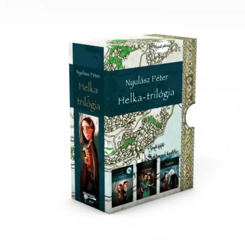 Bestseller Helka-trilógia - díszkiadás