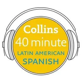 Akciós ár Collins 40 Minute Latin American Spanish byCollins Dictionaries;