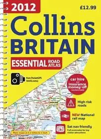Akciós ár Collins Britain Essential Road Atlas byCollins Uk ;
