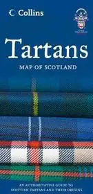 Árcsökkenés Tartans Map of Scotland byCollins UK;