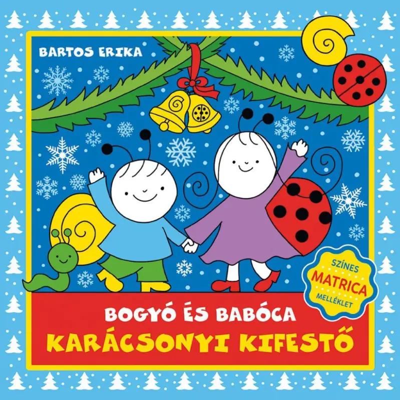Bogyó és Babóca karácsonyi kifestő Biztonságos vásárlás