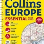 2015 Collins Europe Essential Road Atlas byCollins Maps; Gyors szállítás