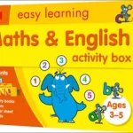 Akció Collins Easy Learning Preschool - Maths and English Activity Box Ages 3-5 byCollins Easy Learning;