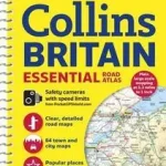 2016 Collins Britain Essential Road Atlas byCollins Maps; Kedvezményes ár