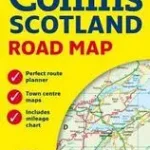 2017 Collins Scotland Road Map byCollins UK; Ne maradj le