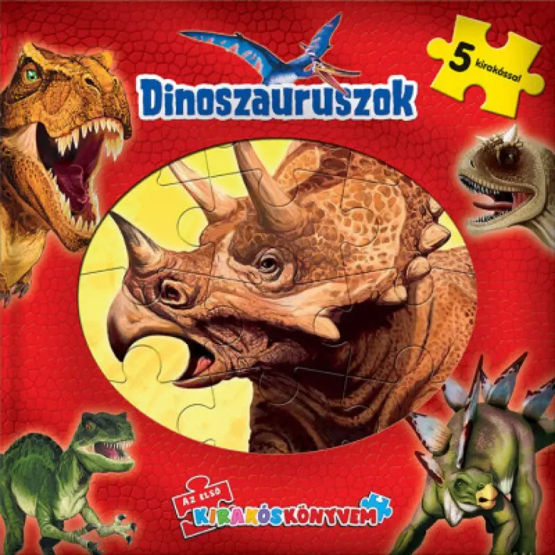 Az első kirakós könyvem: Dinoszauruszok Azonnal elérhető