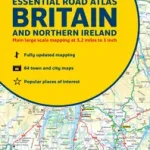 2024 Collins Essential Road Atlas Britain and Northern Ireland byCollins; Azonnali szállítás