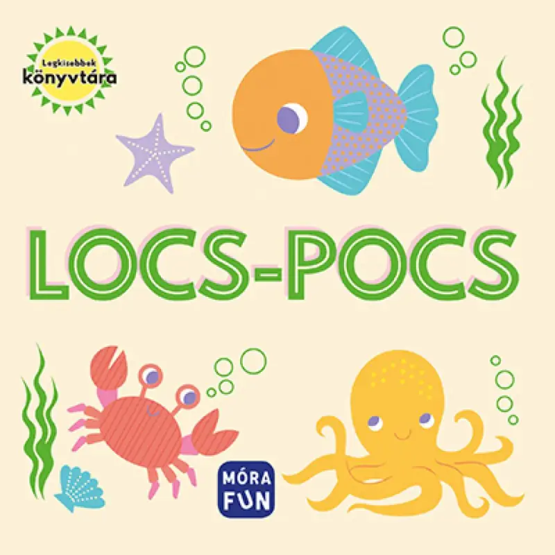 Végkiárusítás Legkisebbek könyvtára - Locs-pocs