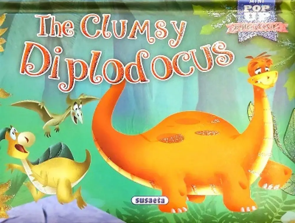 Mini-Stories pop up - The clumsy diplodocus Azonnal elérhető