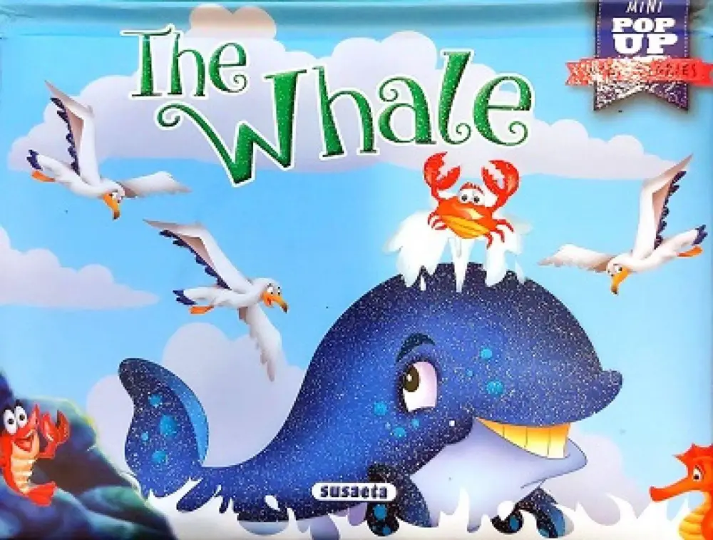 Mini-Stories pop up - The whale Alacsony ár