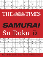 Ajánlat The Times Su Doku — THE TIMES SAMURAI SU DOKU 12: 100 extreme puzzles for the fearless Su Doku warrior byTimes Mind Games, ;