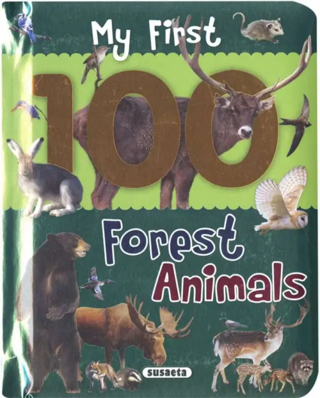 Szuper akció My first 100 words - Forest animals