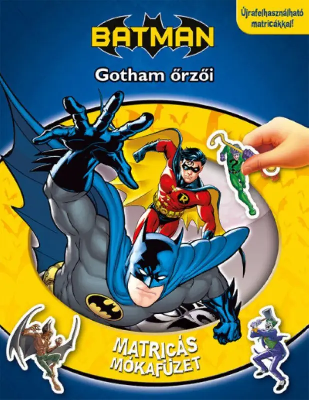 Ajánlat Matricás mókafüzet - Batman: Gotham őrzői