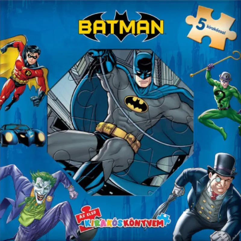 Akciós ár Az első kirakóskönyvem - Batman