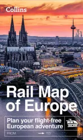Collins Rail Map of Europe byCollins Maps; Kihagyhatatlan ajánlat