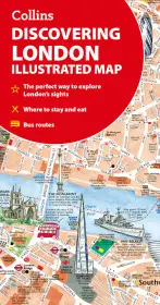 Azonnal elérhető Discovering London Illustrated Map byBeddow, Dominic; Collins Maps;