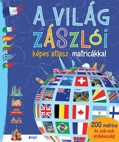 A világ zászlói - képes atlasz matricákkal Ajánlat