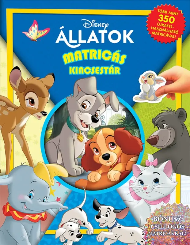 Végkiárusítás Matricás kincsestár: Disney Állatok