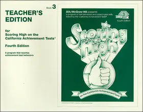 Scoring High on the California Achievement Tests (CAT),Grade 3 Teacher Edition byMcGraw Hill, N/A; Szezonális akció