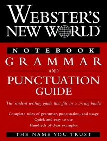 Webster's New WorldTM Notebook Grammar and Punctuation Guide byHaslem, John A.; Újdonság