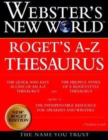Webster's New WorldTM Roget's A–Z Thesaurus byLaird, Charlton;Agnes, Michael E.; Legjobb ár