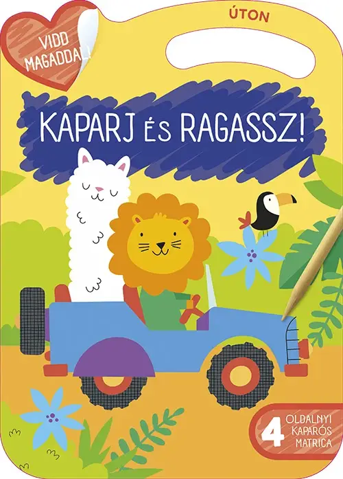 Ajánlat Kaparj és ragassz! - Úton