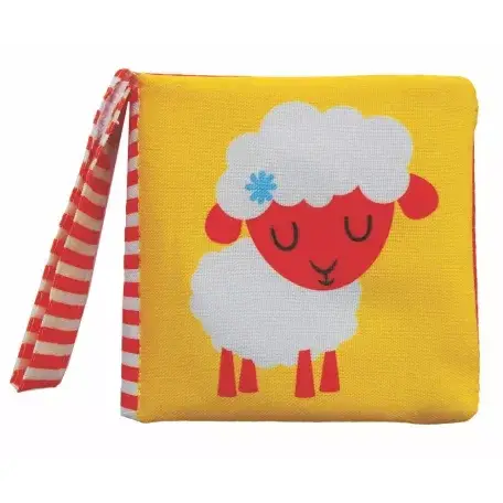 Textil könyv - Bárány Nézd meg most
