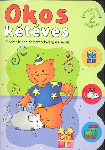 Szuper akció Okos kétéves 2. /Érdekes feladatok matricákkal gyerekeknek