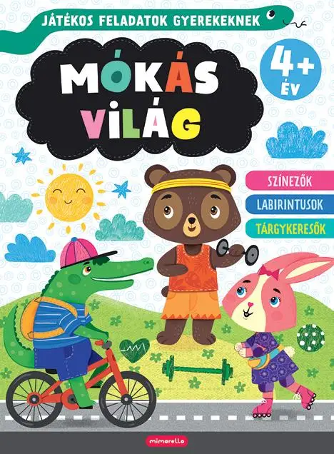 Alacsony ár Mókás világ: Játékos feladatok gyerekeknek 4+ év