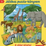 Játékos puzzle-könyvem - A világ állatai Outlet