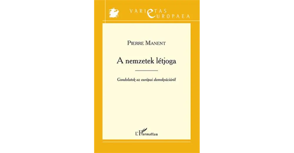 A nemzetek létjoga Újdonság